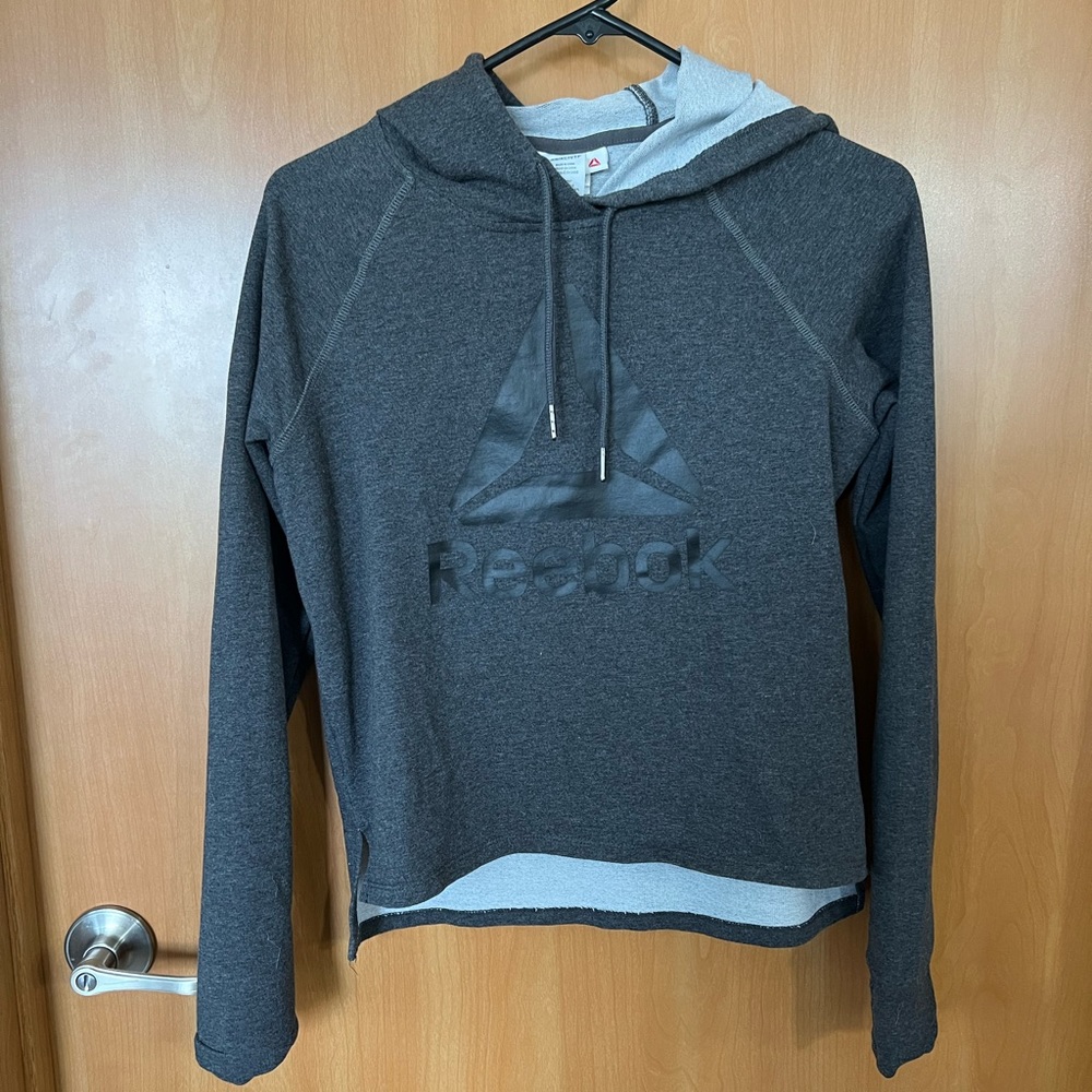 Gray Reebok Hoodie